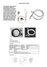 Load image into Gallery viewer, 4mm slim laptop information sheet.
