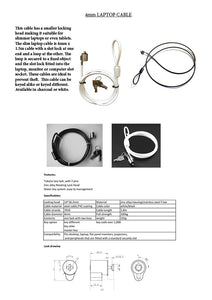 4mm slim laptop information sheet.