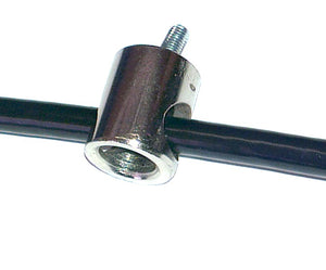 Screw on security lug with screw